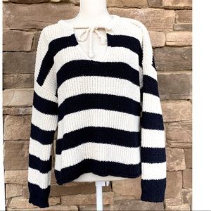 Zara Striped Sweater. Size Small